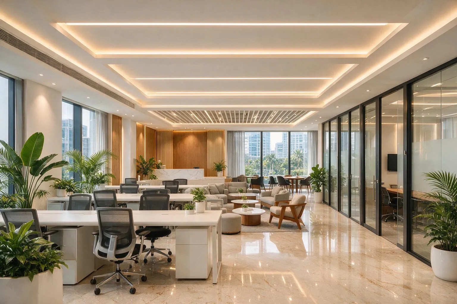 Office & Commercial Interior Fit-Outs delivered by the Impulse Branding Solutions site team