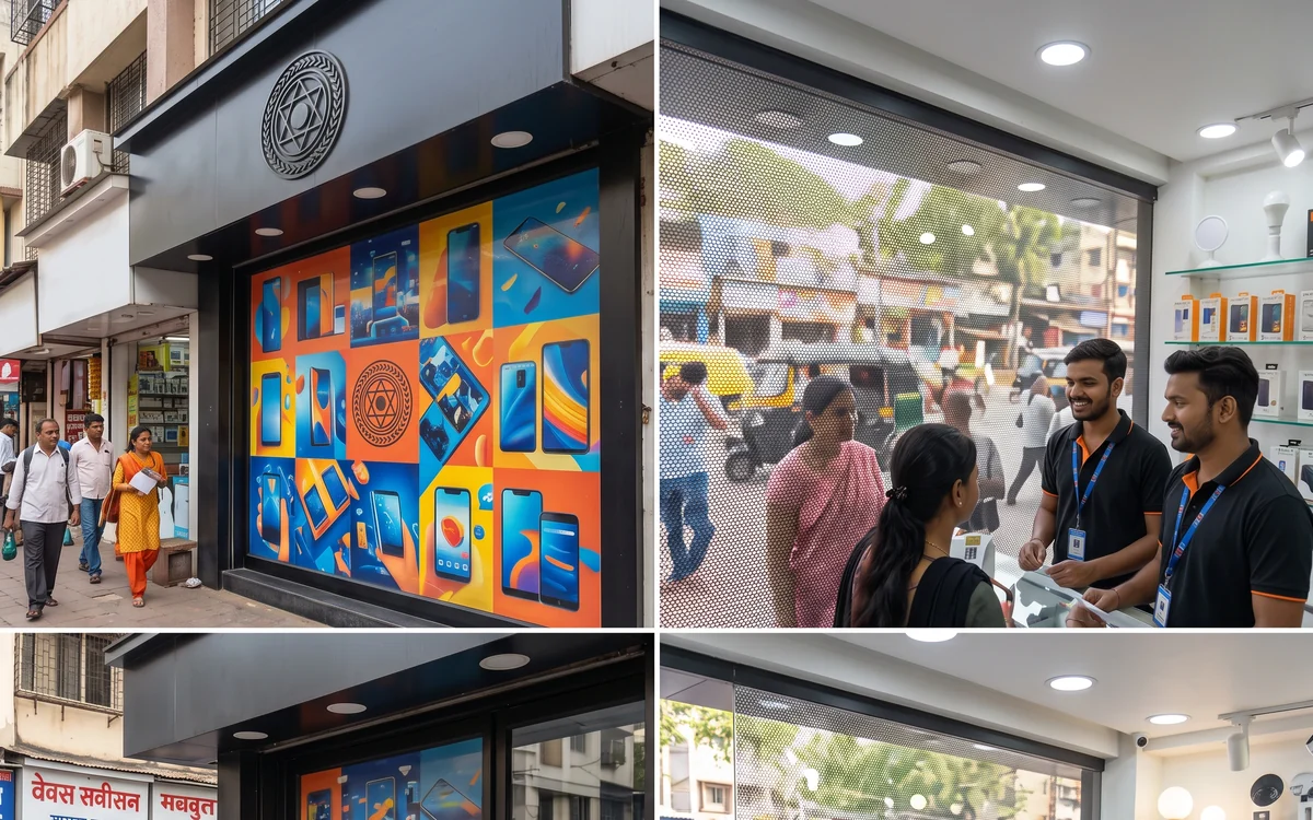 One-Way Vision Stickers manufactured and installed by Impulse Branding Solutions