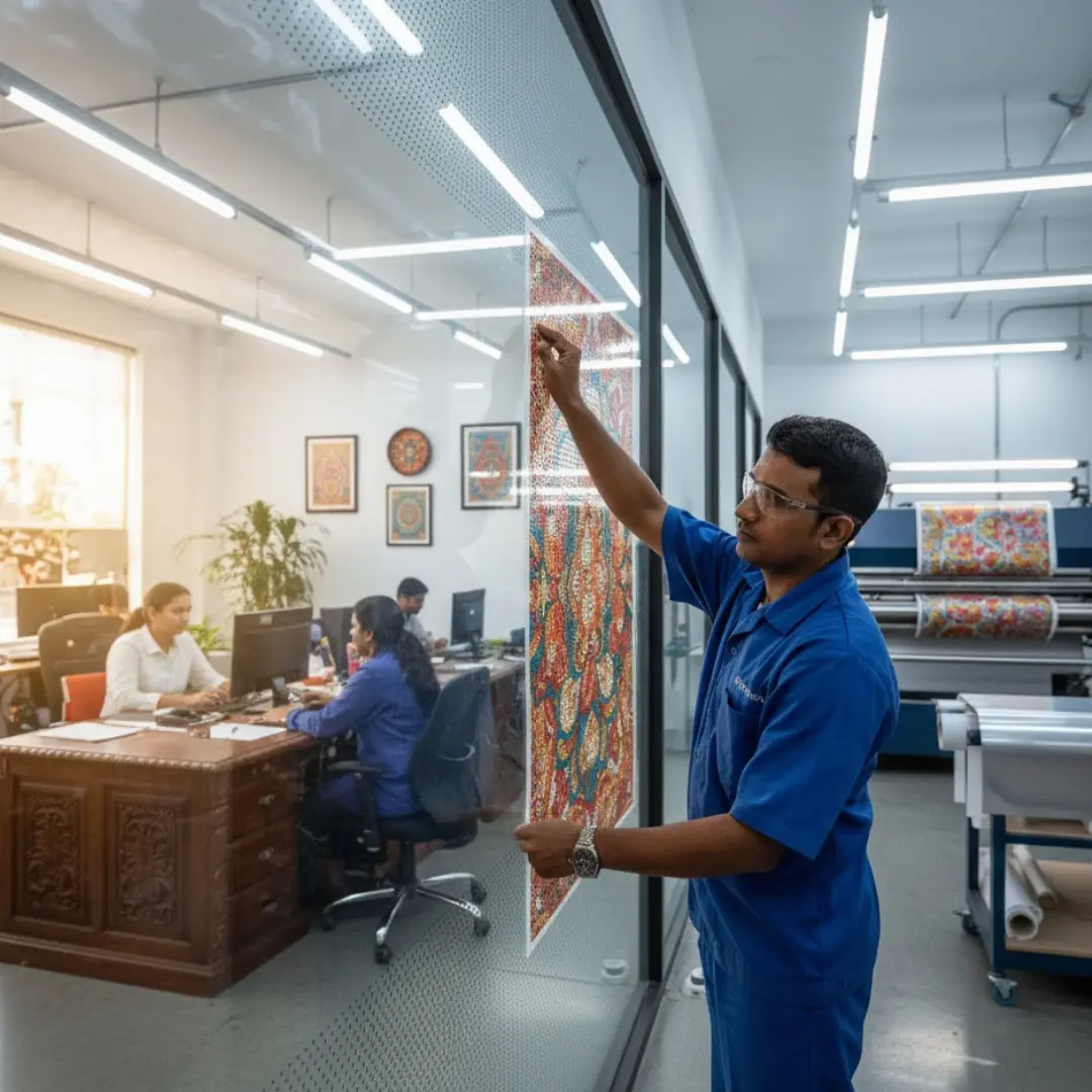 one way vision printing