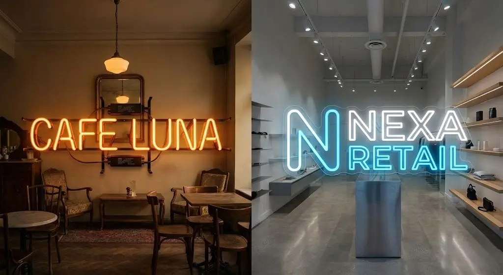 Types of Neon Sign Boards